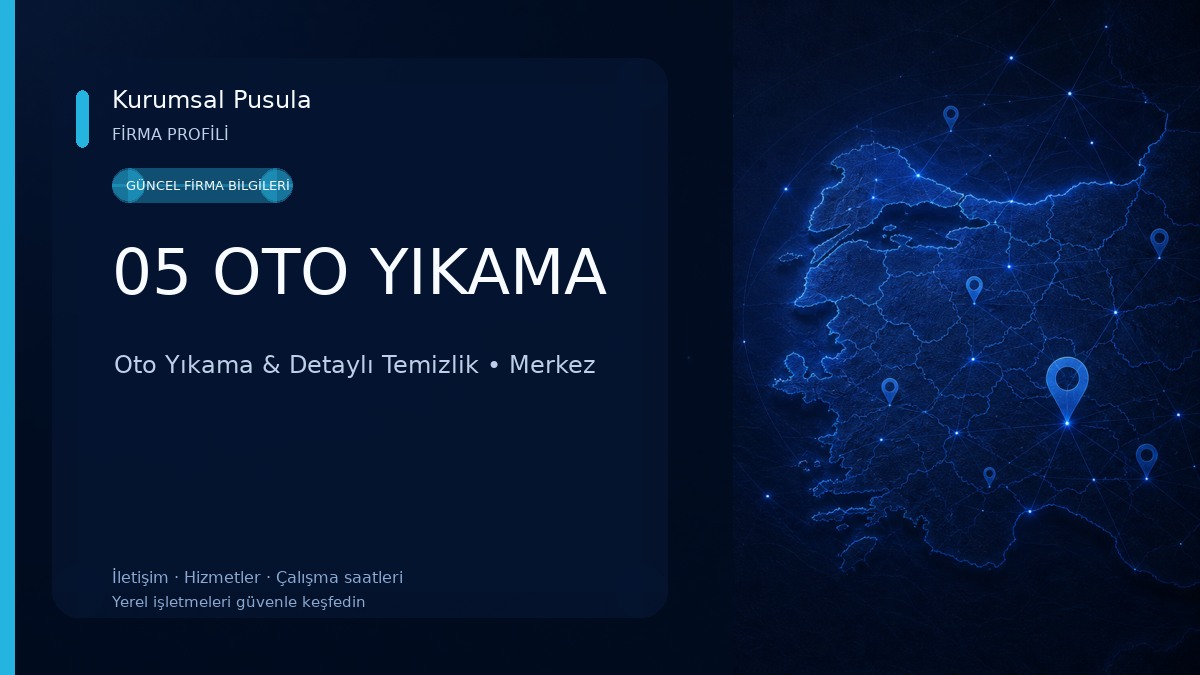 05 OTO YIKAMA Oto Yıkama & Detaylı Temizlik