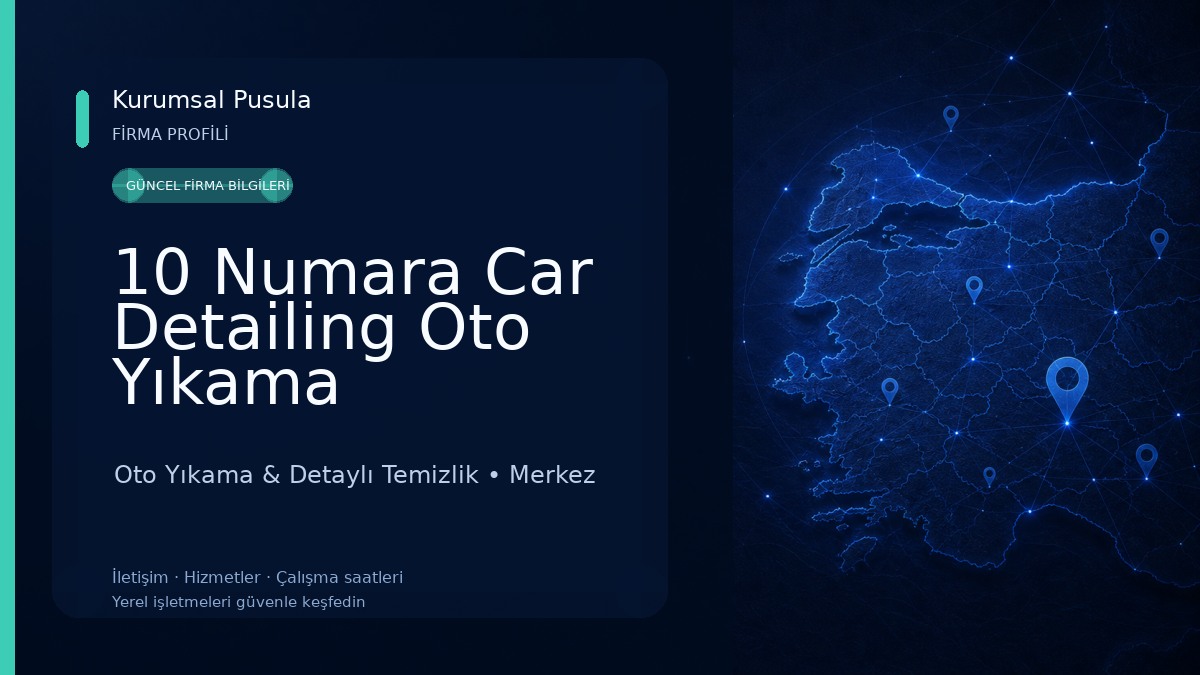 10 Numara Car Detailing Oto Yıkama 