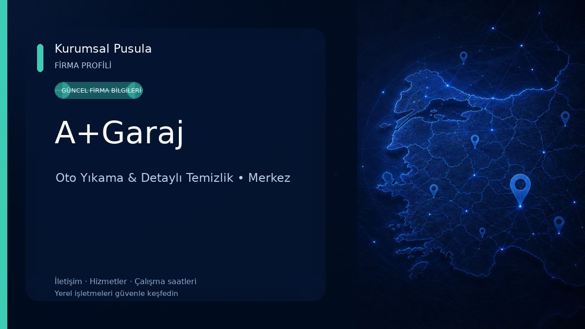 A+Garaj Oto Yıkama & Detaylı Temizlik