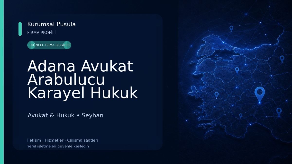 Adana Avukat Arabulucu Karayel Hukuk ARABULUCULUK BÜROSU/Arabulucu Ayşe Nur Karayel- Adana Boşanma Avukatı, Adana İş Hukuku