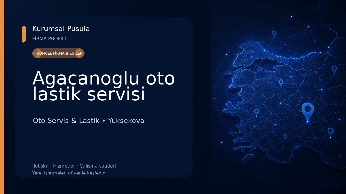 Agacanoglu oto lastik servisi Oto Servis & Lastik