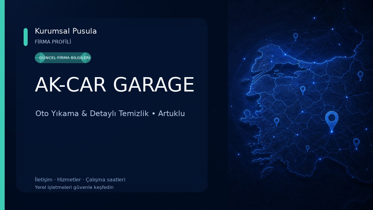 AK-CAR GARAGE Oto Yıkama & Detaylı Temizlik