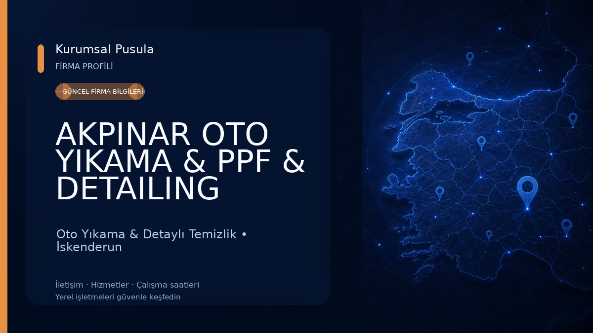 AKPINAR OTO YIKAMA & PPF & DETAILING Oto Yıkama & Detaylı Temizlik