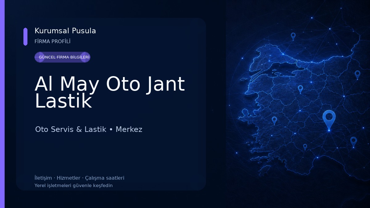 Al May Oto Jant Lastik