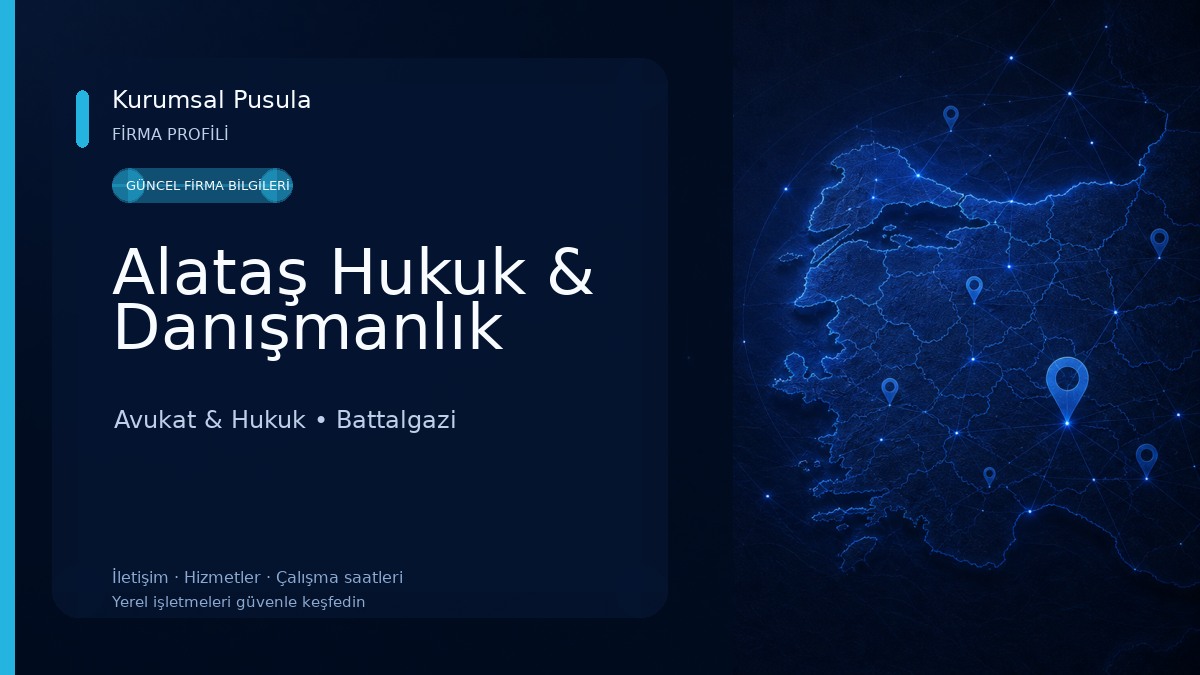 Alataş Hukuk & Danışmanlık Avukat & Hukuk