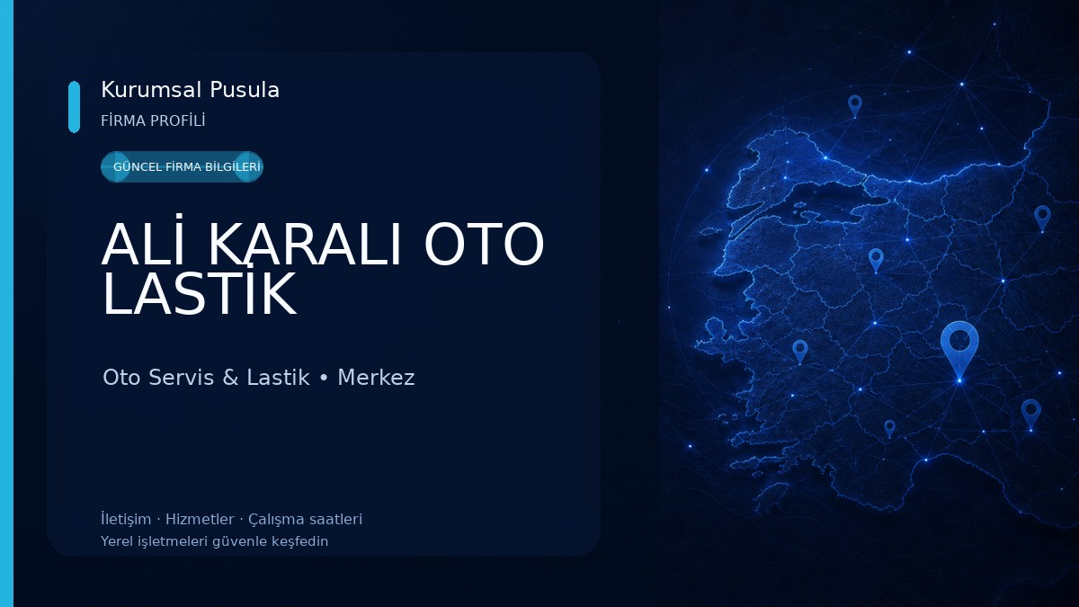 ALİ KARALI OTO LASTİK Oto Servis & Lastik