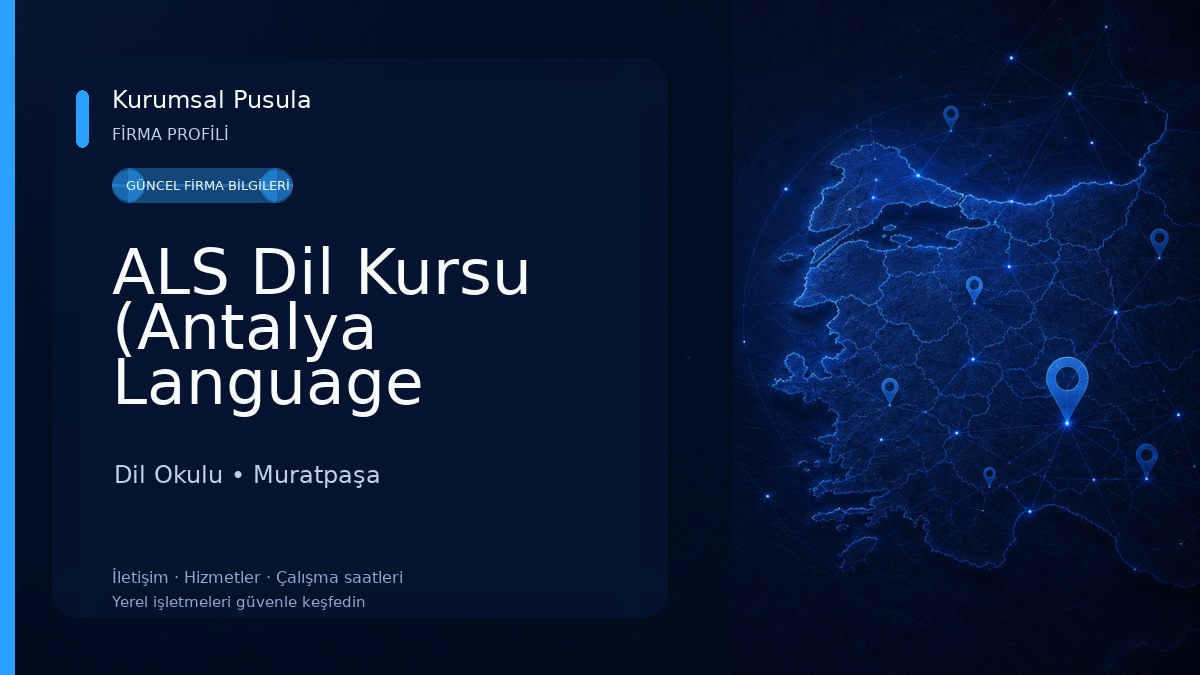 ALS Dil Kursu (Antalya Language School)