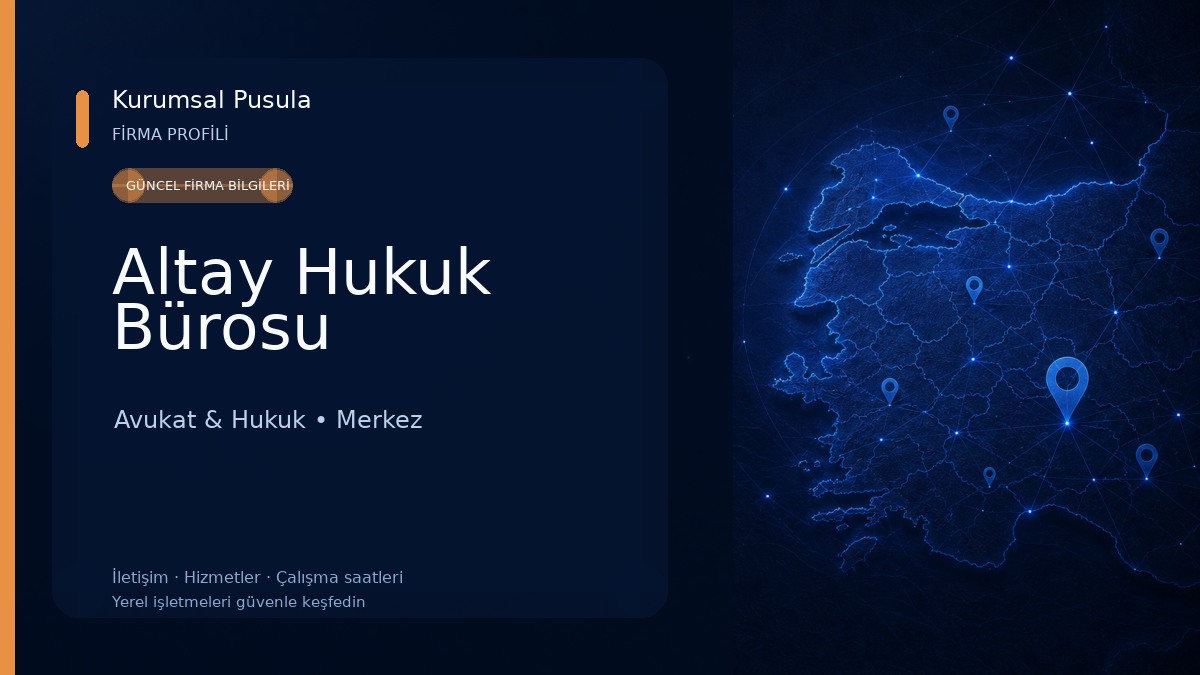 Altay Hukuk Bürosu