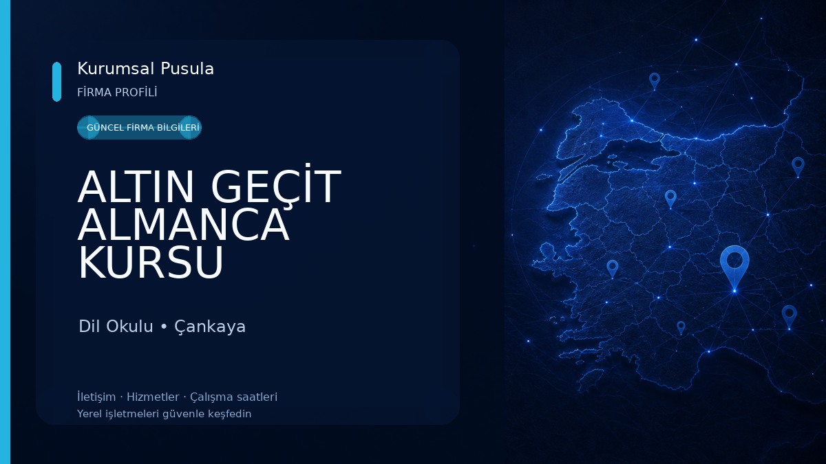 ALTIN GEÇİT ALMANCA KURSU Dil Okulu