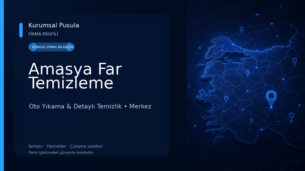 Amasya Far Temizleme 