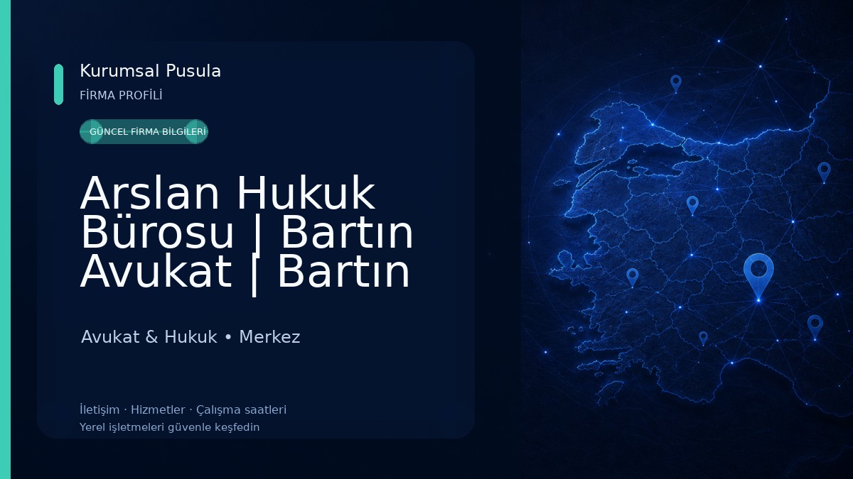 Arslan Hukuk Bürosu | Bartın Avukat | Bartın Boşanma Avukatı | Bartın Ceza Avukatı Avukat & Hukuk