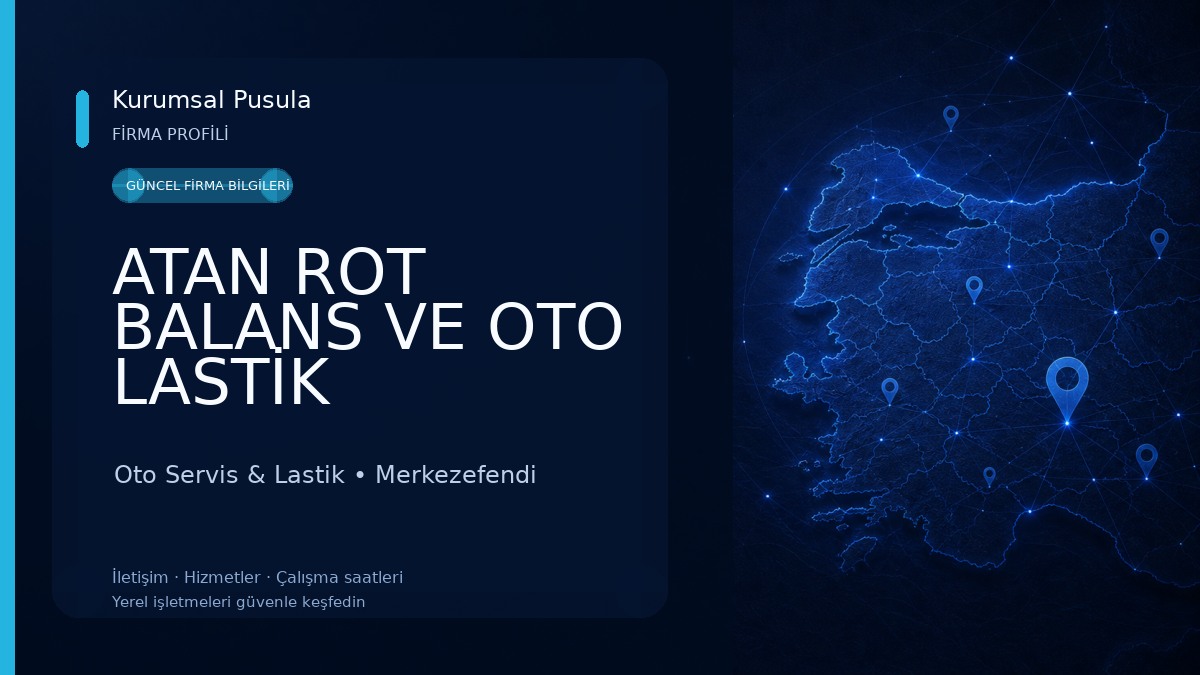 ATAN ROT BALANS VE OTO LASTİK