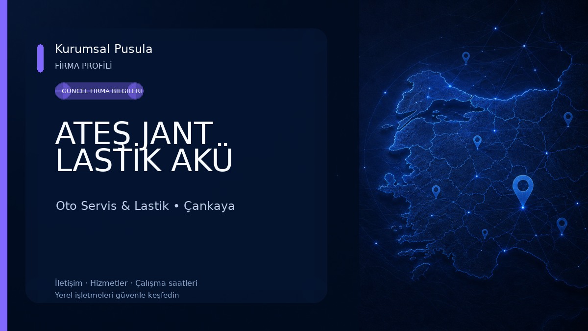 ATEŞ JANT LASTİK AKÜ Oto Servis & Lastik
