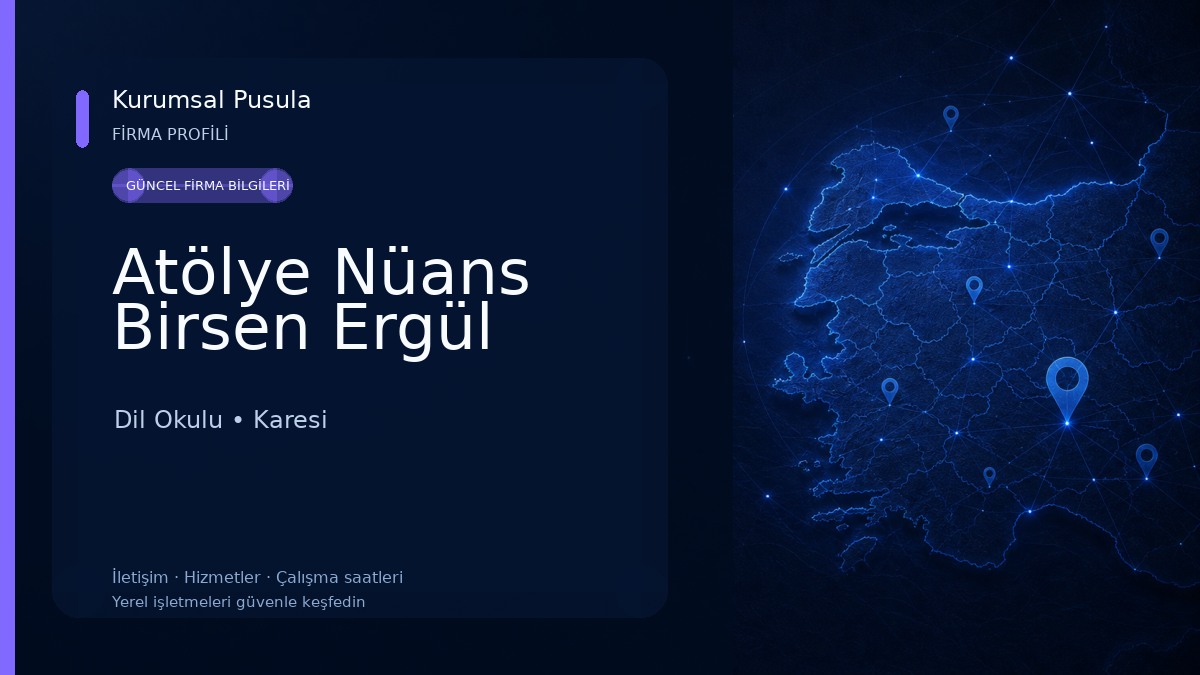 Atölye Nüans Birsen Ergül Dil Okulu