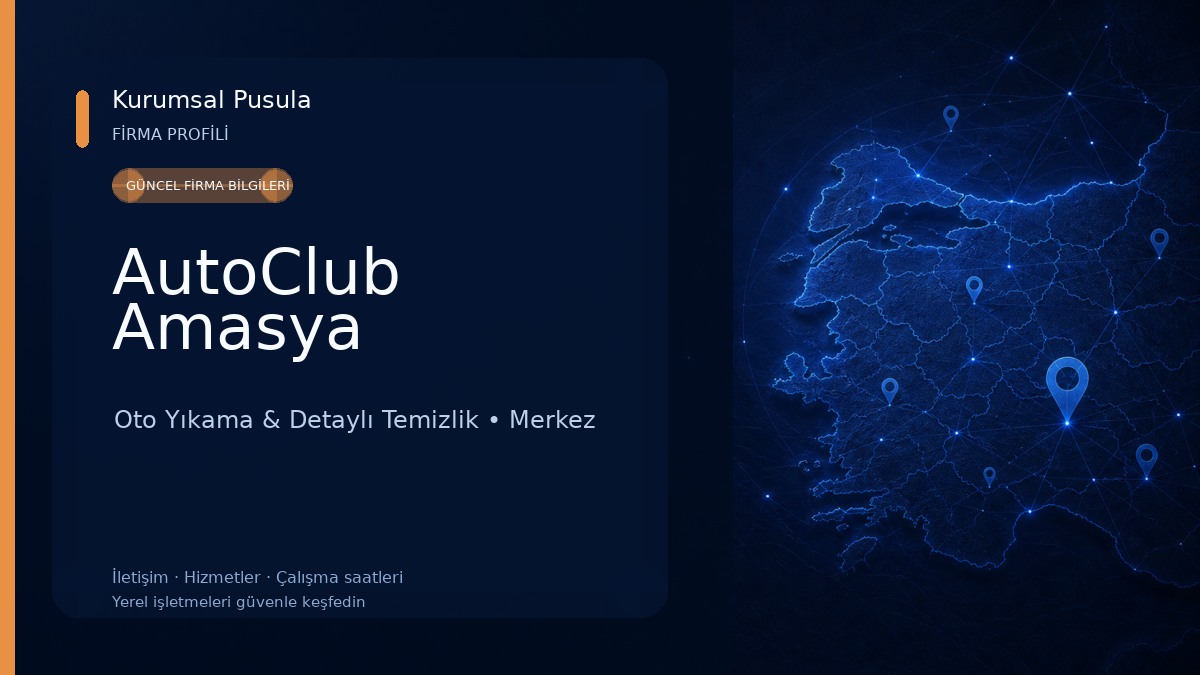 AutoClub Amasya Oto Yıkama & Detaylı Temizlik