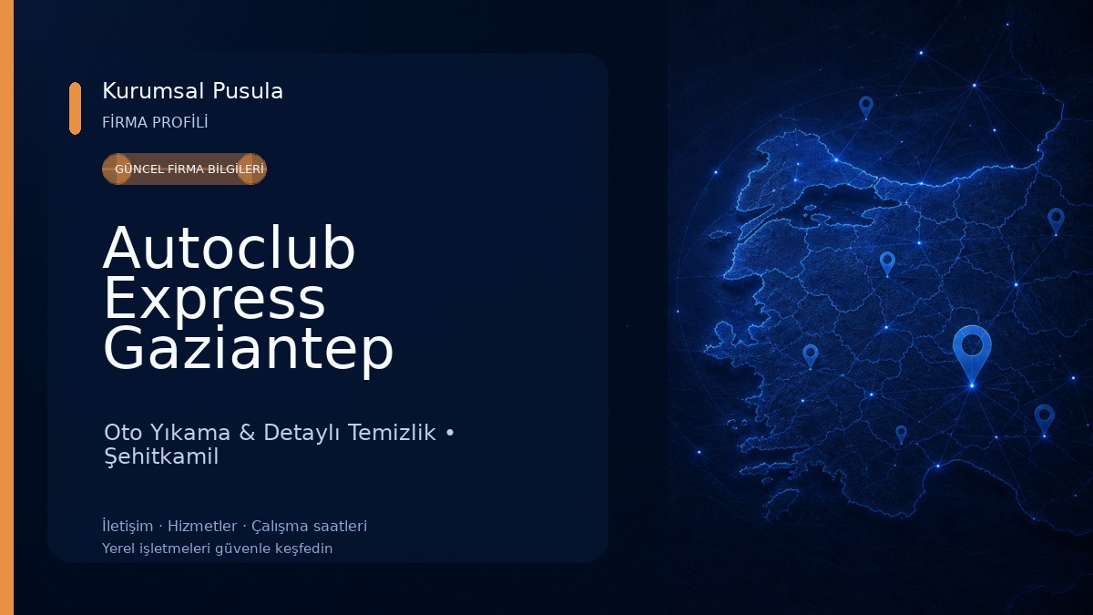 Autoclub Express Gaziantep Oto Yıkama & Detaylı Temizlik