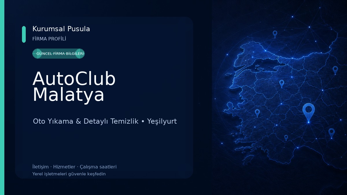 AutoClub Malatya Oto Yıkama & Detaylı Temizlik