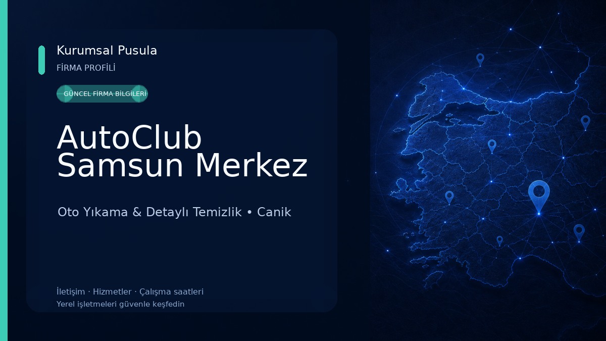 AutoClub Samsun Merkez Oto Yıkama & Detaylı Temizlik