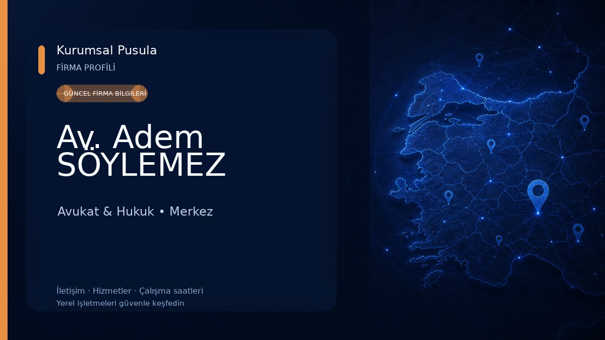Av. Adem SÖYLEMEZ 