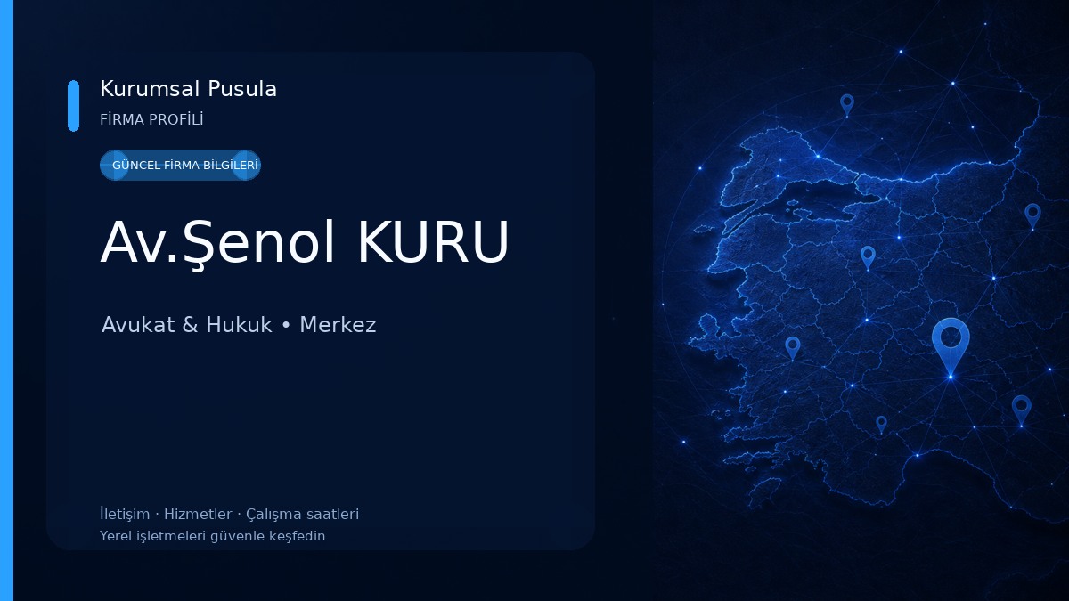 Av.Şenol KURU