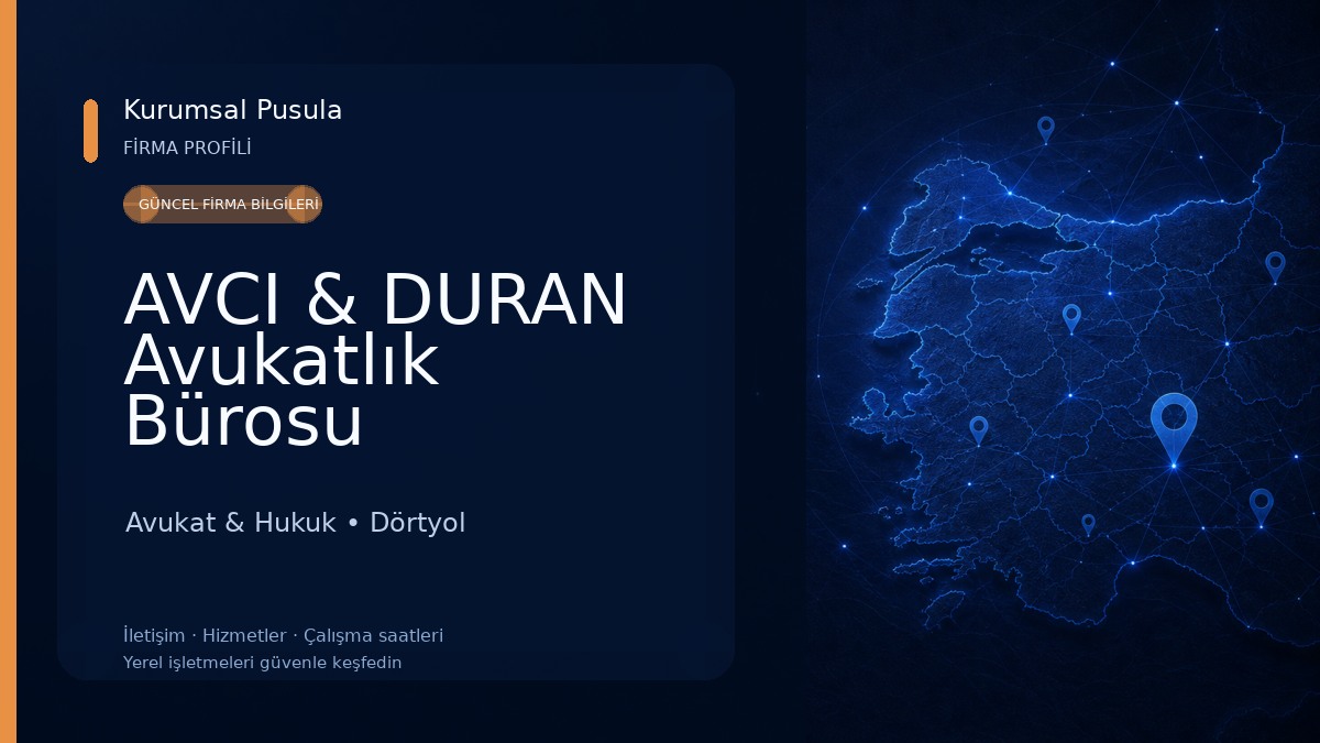 AVCI & DURAN Avukatlık Bürosu Avukat & Hukuk