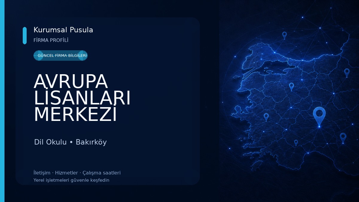 AVRUPA LİSANLARI MERKEZİ Dil Okulu