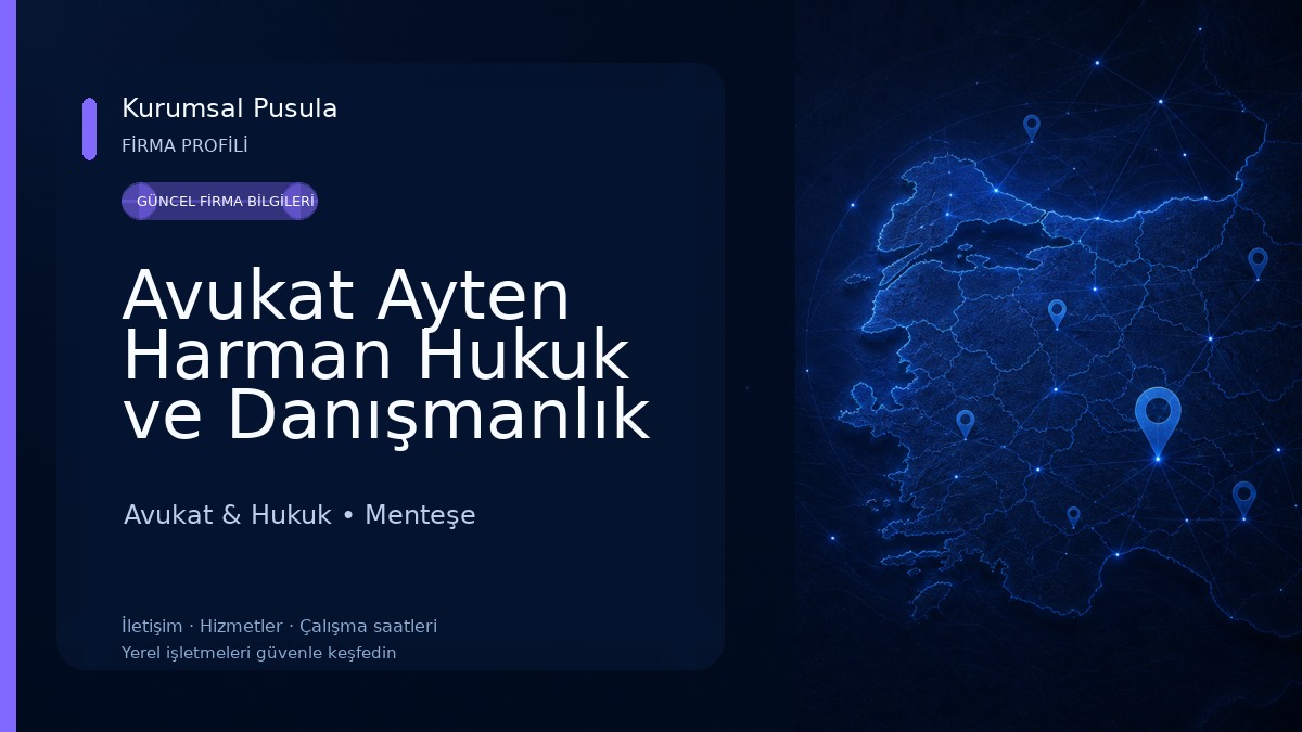 Avukat Ayten Harman Hukuk ve Danışmanlık Bürosu