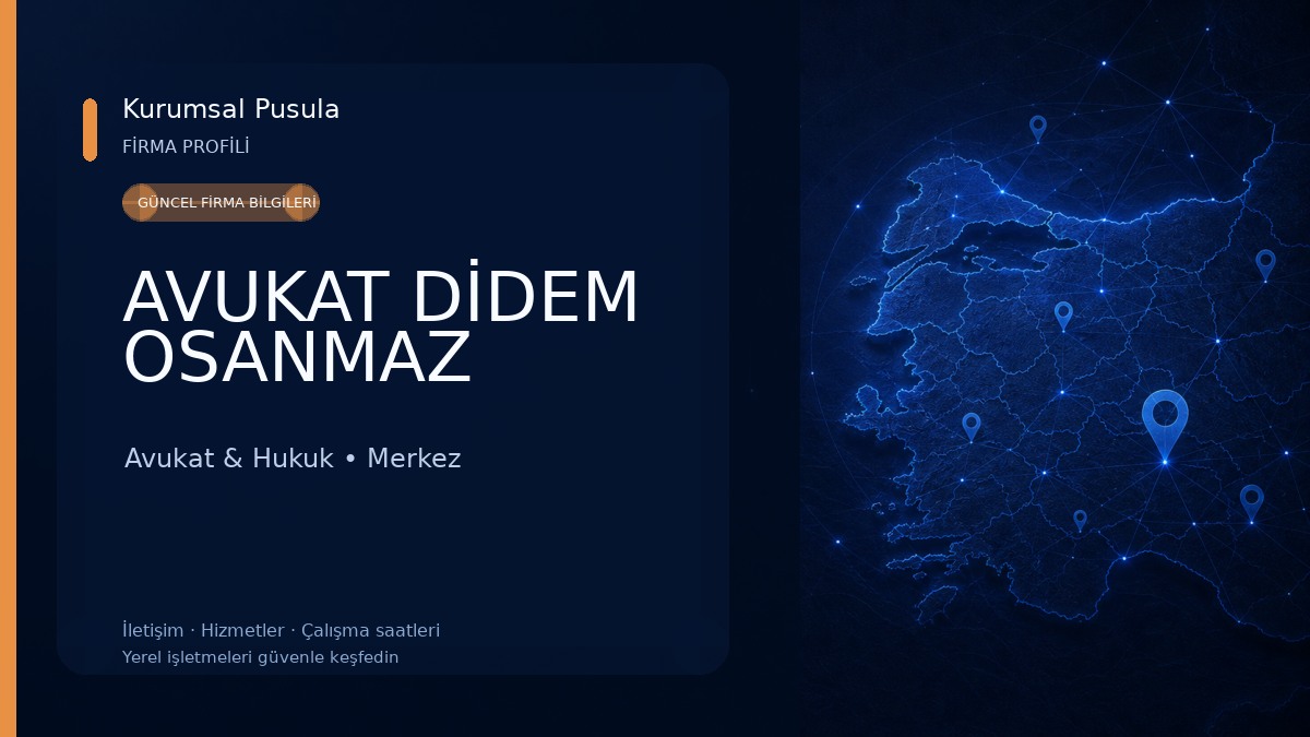 AVUKAT DİDEM OSANMAZ 