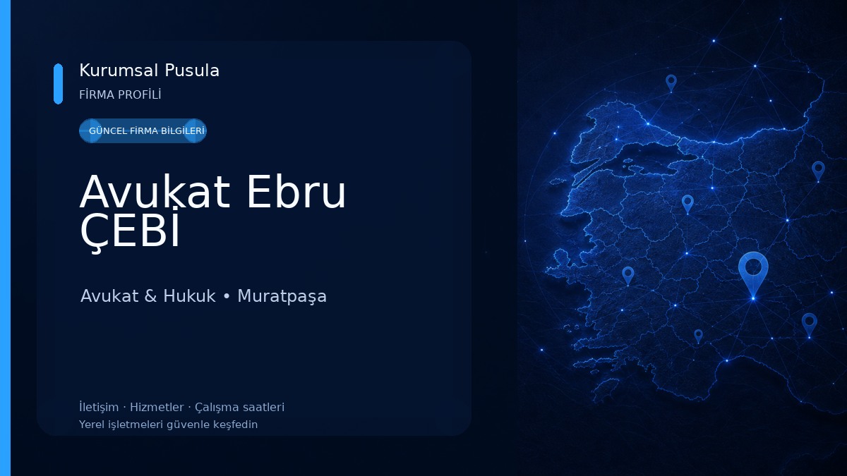 Avukat Ebru ÇEBİ