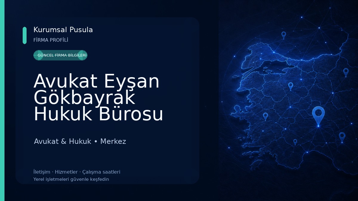 Avukat Eyşan Gökbayrak Hukuk Bürosu Avukat & Hukuk