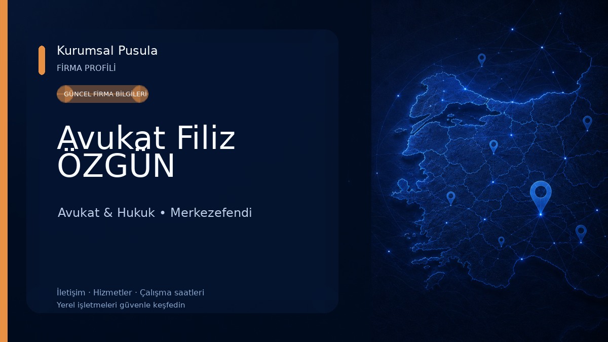 Avukat Filiz ÖZGÜN Avukat & Hukuk