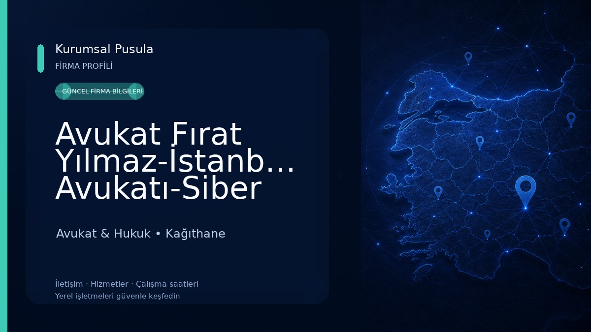 Avukat Fırat Yılmaz-İstanbul-Çağlayan-Ceza Avukatı-Siber Suçlar Avukatı-Şantaj Suçu-Bahis Suçları-Dolandırıcılık Avukatı Avukat & Hukuk
