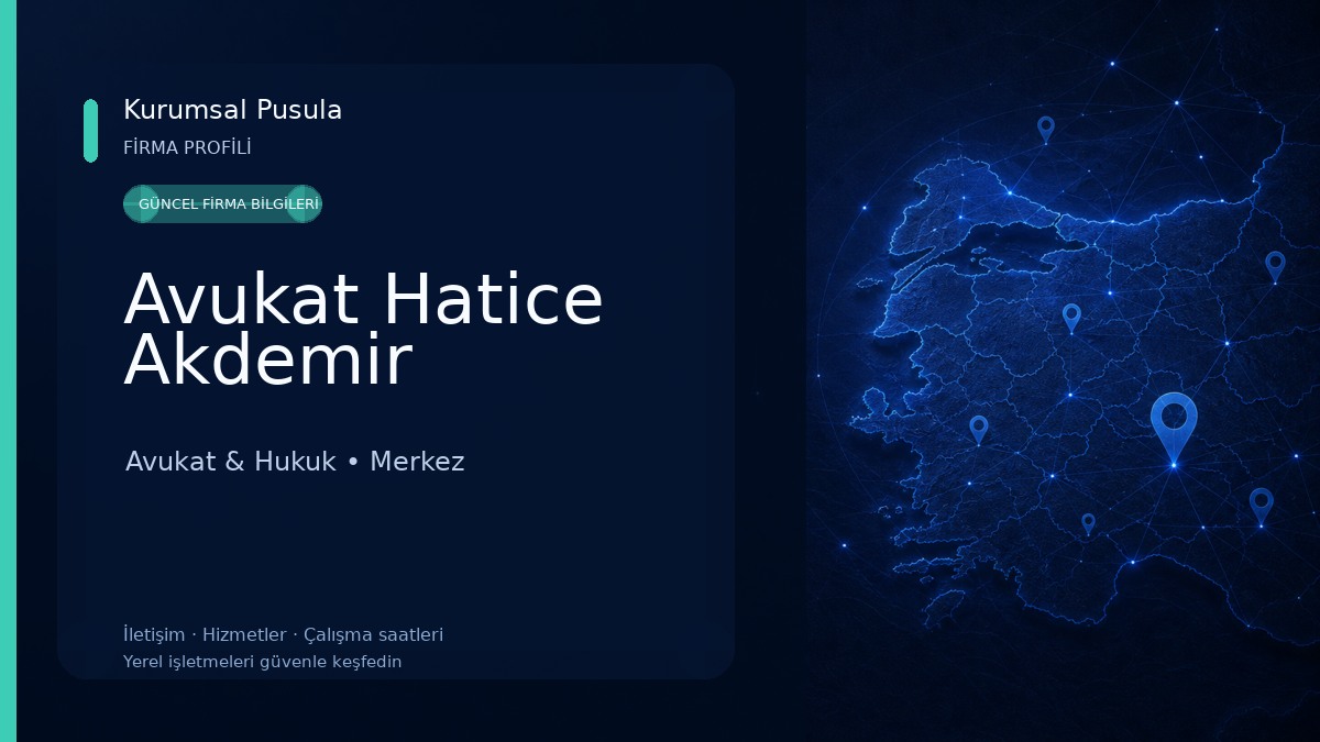 Avukat Hatice Akdemir Avukat & Hukuk