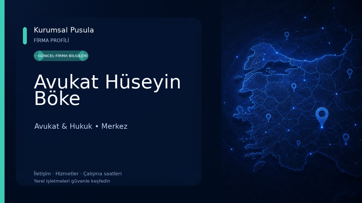Avukat Hüseyin Böke Avukat & Hukuk