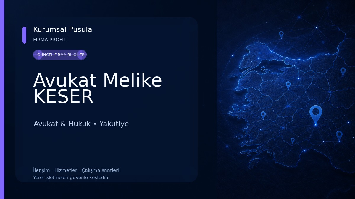Avukat Melike KESER Avukat & Hukuk