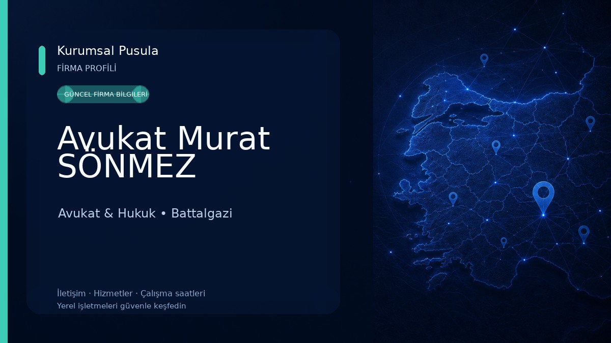 Avukat Murat SÖNMEZ Avukat & Hukuk