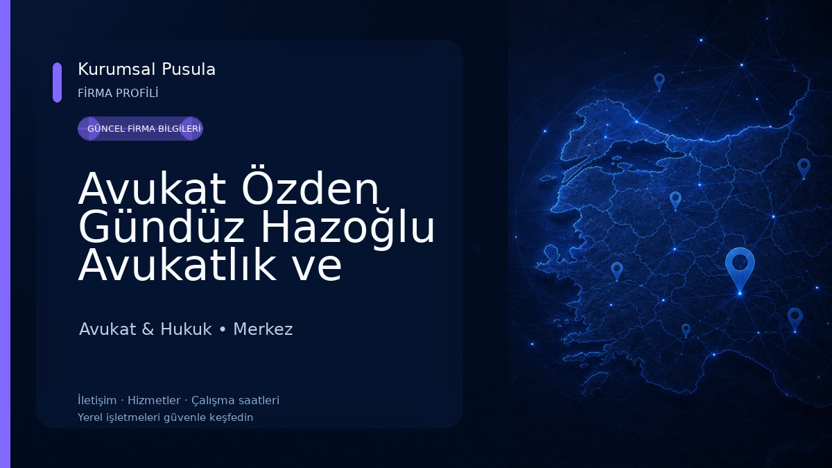 Avukat Özden Gündüz Hazoğlu Avukatlık ve Arabuluculuk Bürosu | Zonguldak Boşanma Avukatı | İş Avukatı | Kira Avukatı Avukat & Hukuk