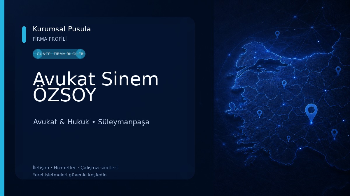 Avukat Sinem ÖZSOY Avukat & Hukuk
