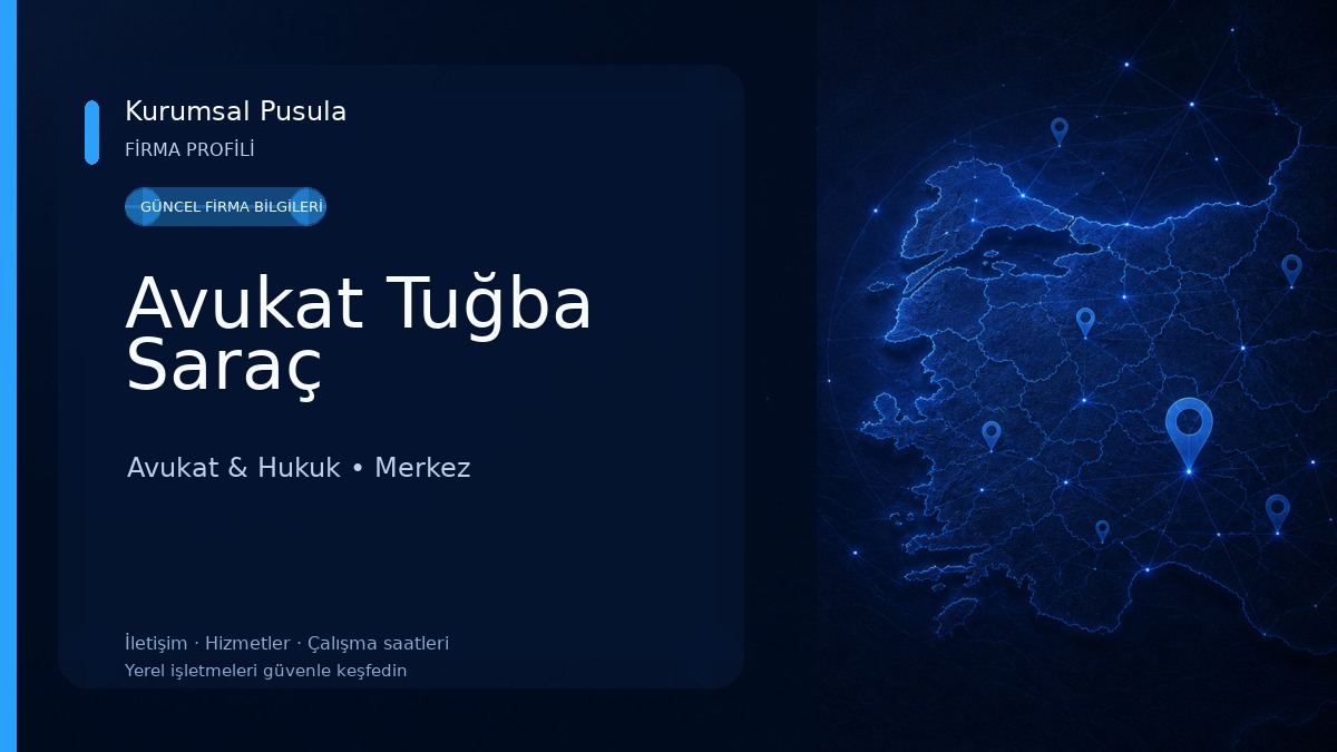 Avukat Tuğba Saraç 