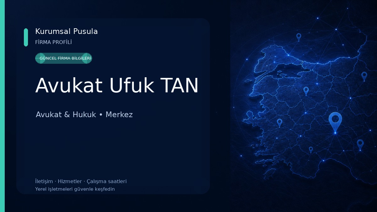 Avukat Ufuk TAN 