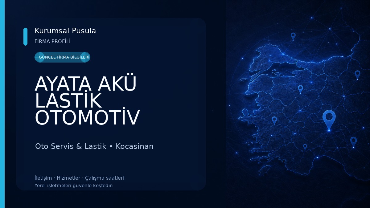 AYATA AKÜ LASTİK OTOMOTİV KAYSERİ MUTLU AKÜ MOBİL SERVİS LASSA ve PETLAS LASTİK BAYİİ. ÖN TAKIM SERVİSİ 