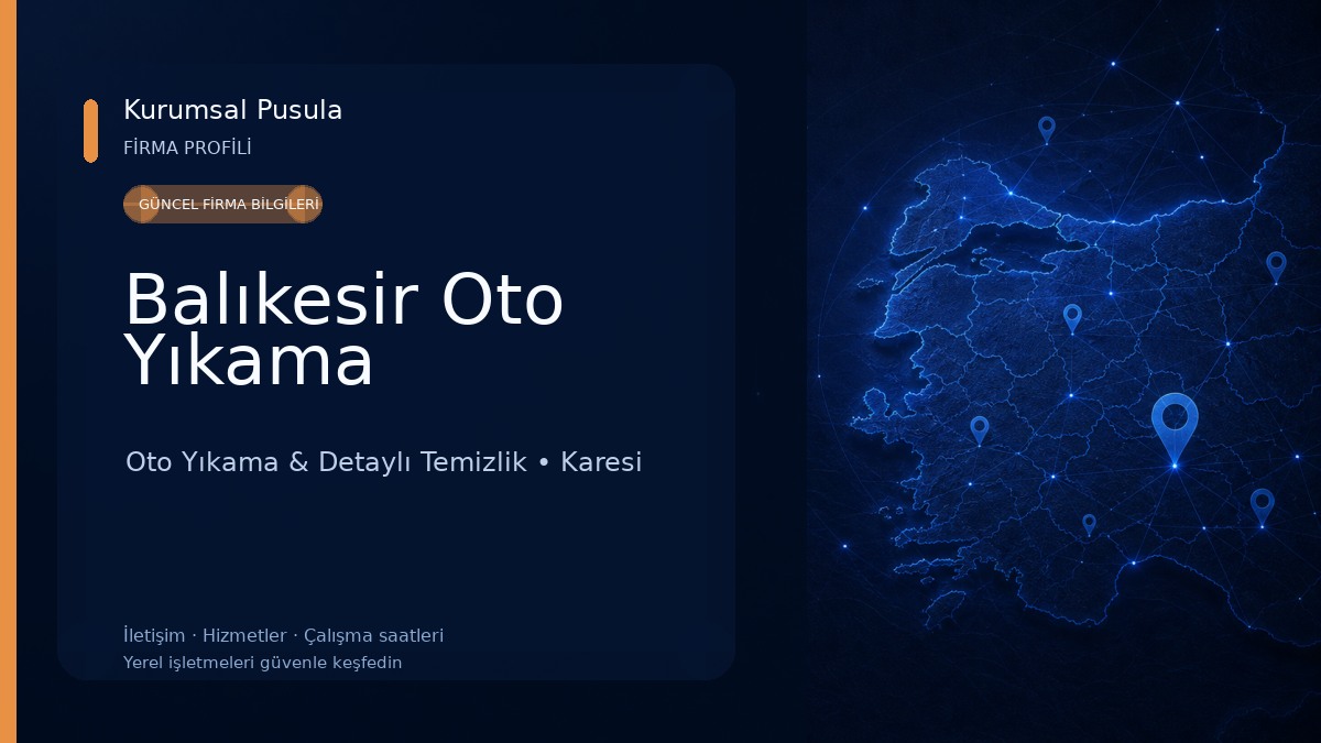 Balıkesir Oto Yıkama Oto Yıkama & Detaylı Temizlik