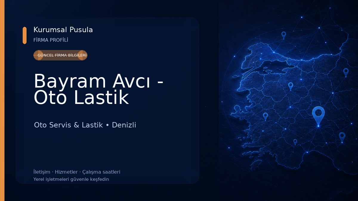Bayram Avcı - Oto Lastik