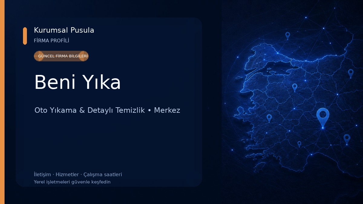 Beni Yıka Oto Yıkama & Detaylı Temizlik