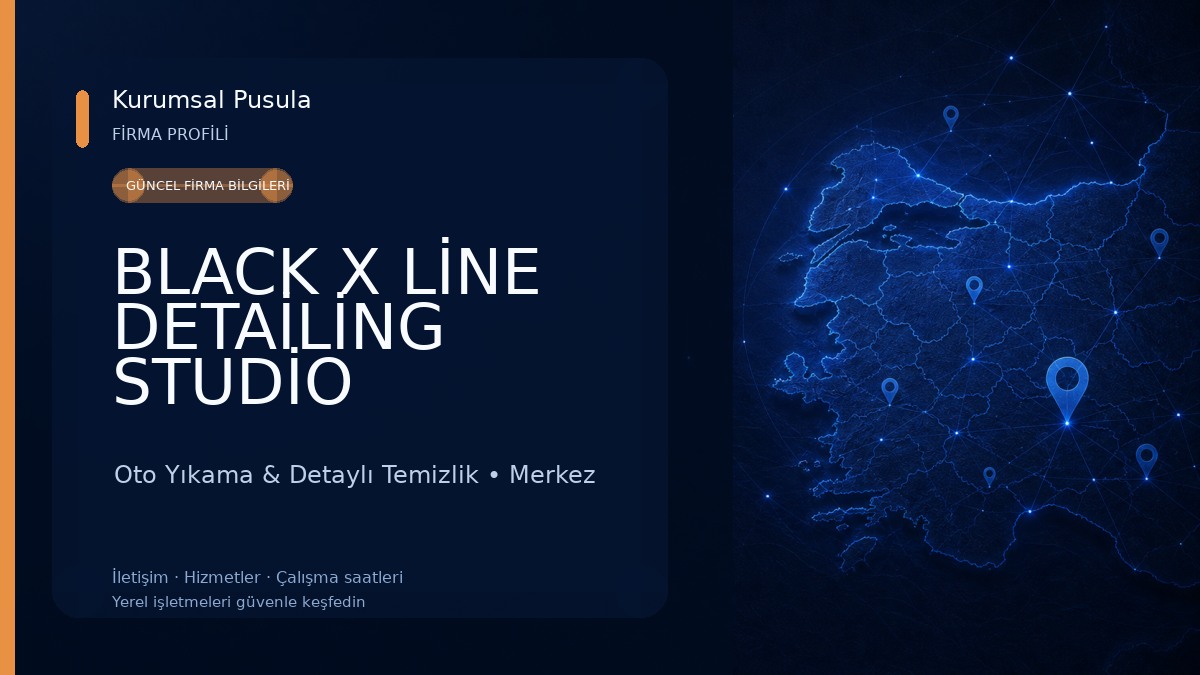 BLACK X LİNE DETAİLİNG STUDİO 