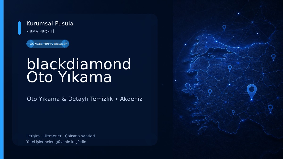 blackdiamond Oto Yıkama Oto Yıkama & Detaylı Temizlik