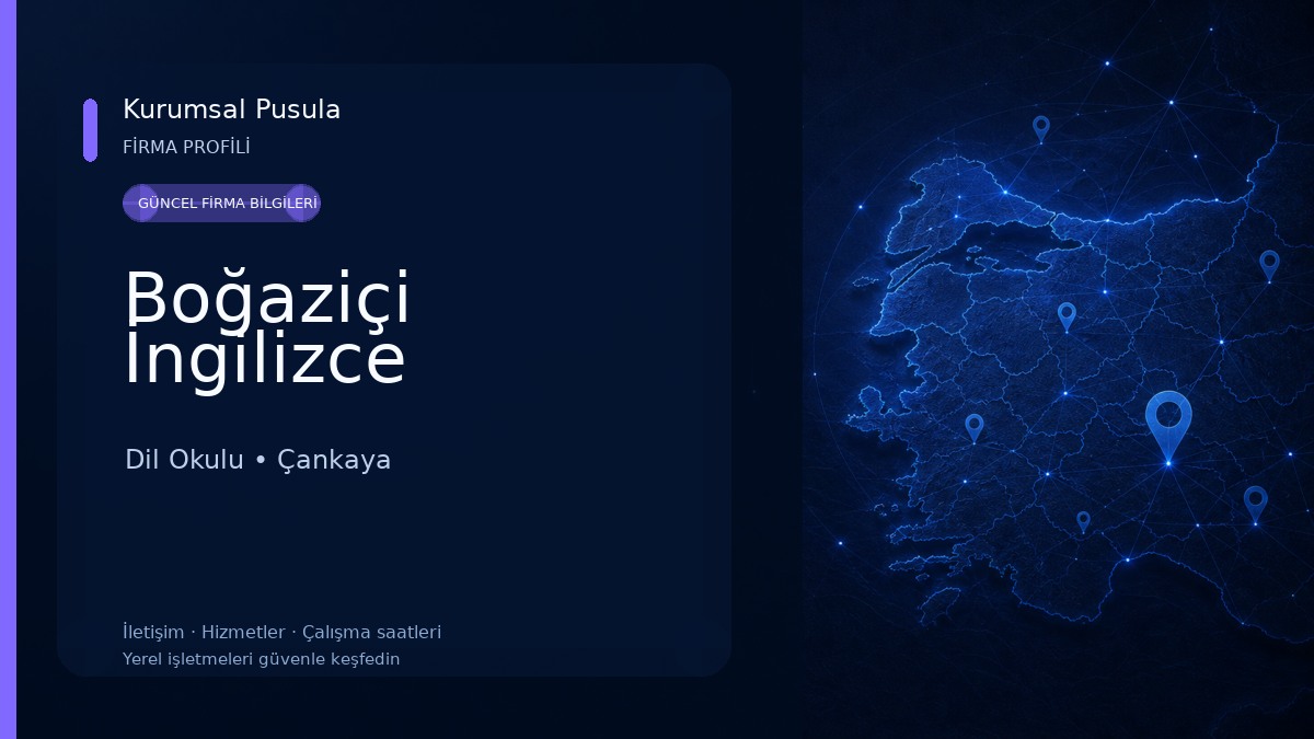 Boğaziçi İngilizce Dil Okulu