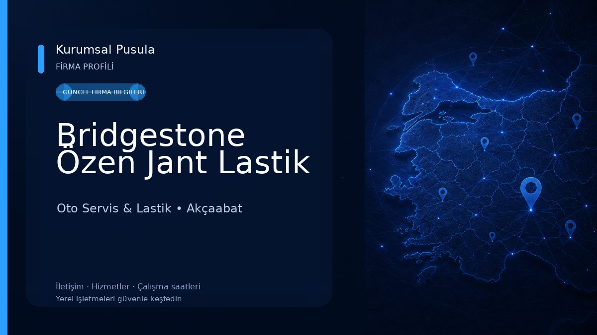 Bridgestone Özen Jant Lastik Oto Servis & Lastik