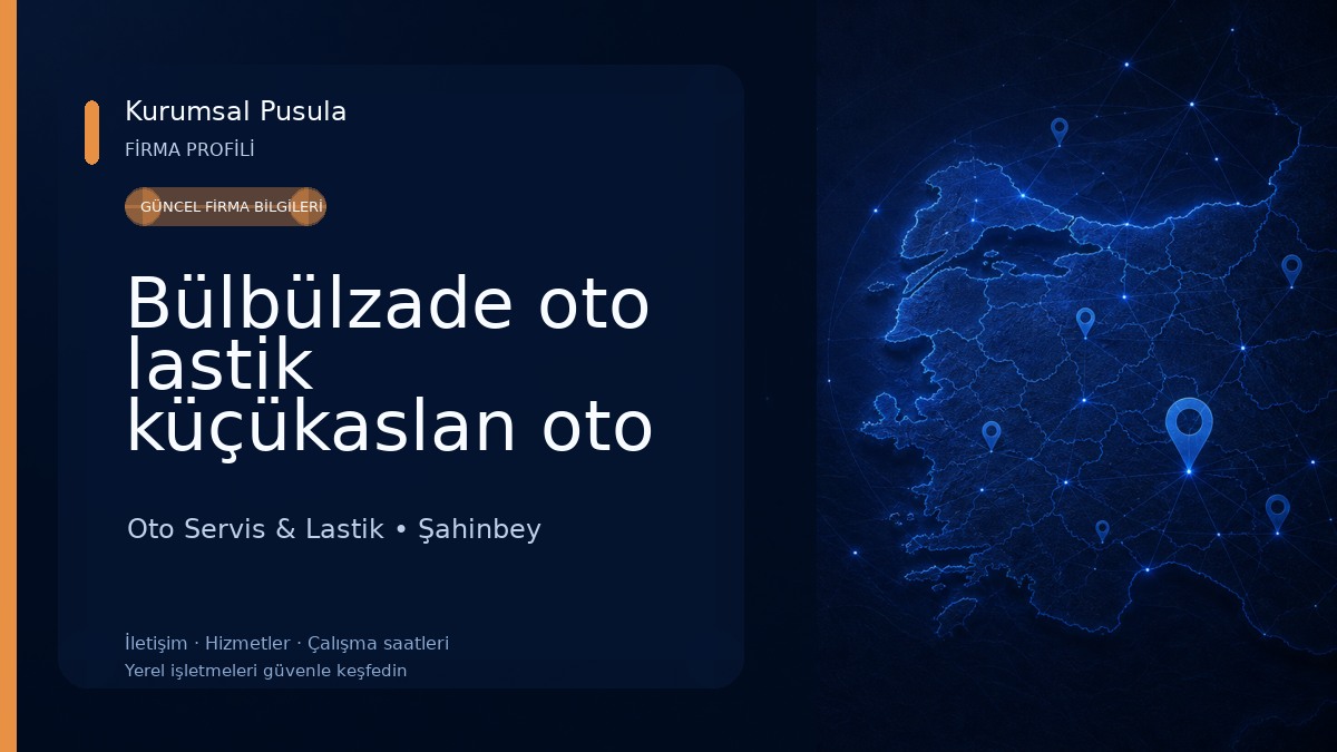Bülbülzade oto lastik küçükaslan oto lastik acil yol yardım Oto Servis & Lastik