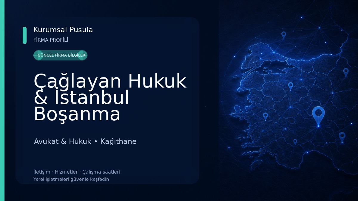 Çağlayan Hukuk & İstanbul Boşanma Avukatı Avukat & Hukuk